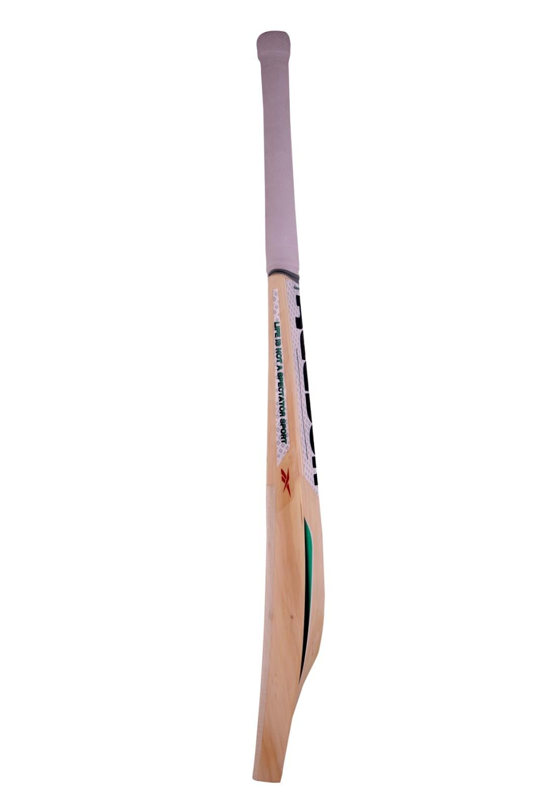 REEBOK Blast (Playing Style- Leather Ball) Full Size Kashmir Willow Cricket Bat for 15+ Yrs (1100-1120 g) Bat Grip and Sticker May Vary Based on Availability