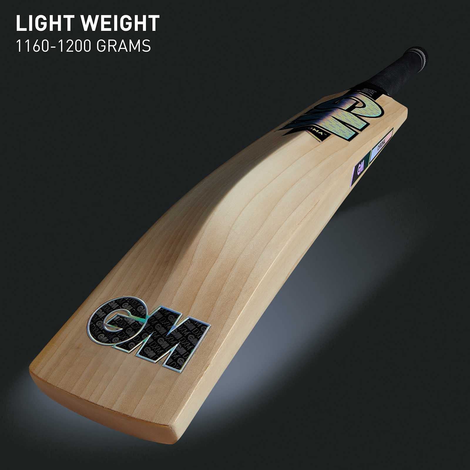 GM Chroma 707 English Willow Short Handle Cricket Bat Size-Mens, Wooden