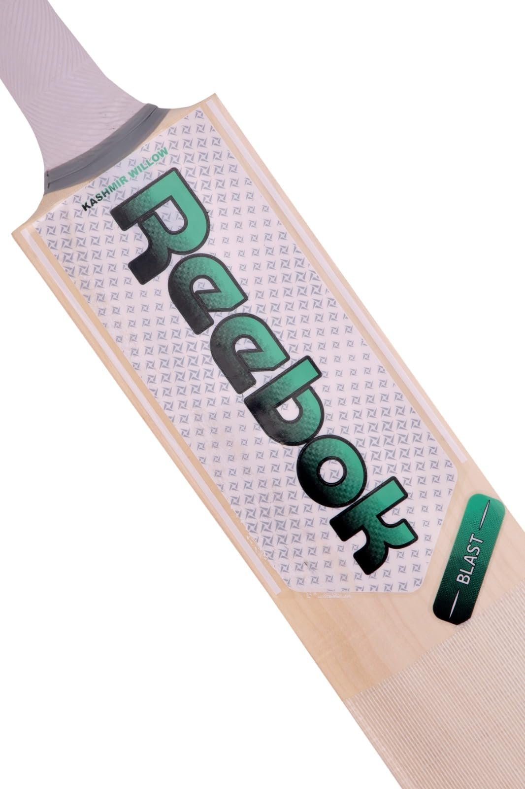 REEBOK Blast (Playing Style- Leather Ball) Full Size Kashmir Willow Cricket Bat for 15+ Yrs (1100-1120 g) Bat Grip and Sticker May Vary Based on Availability