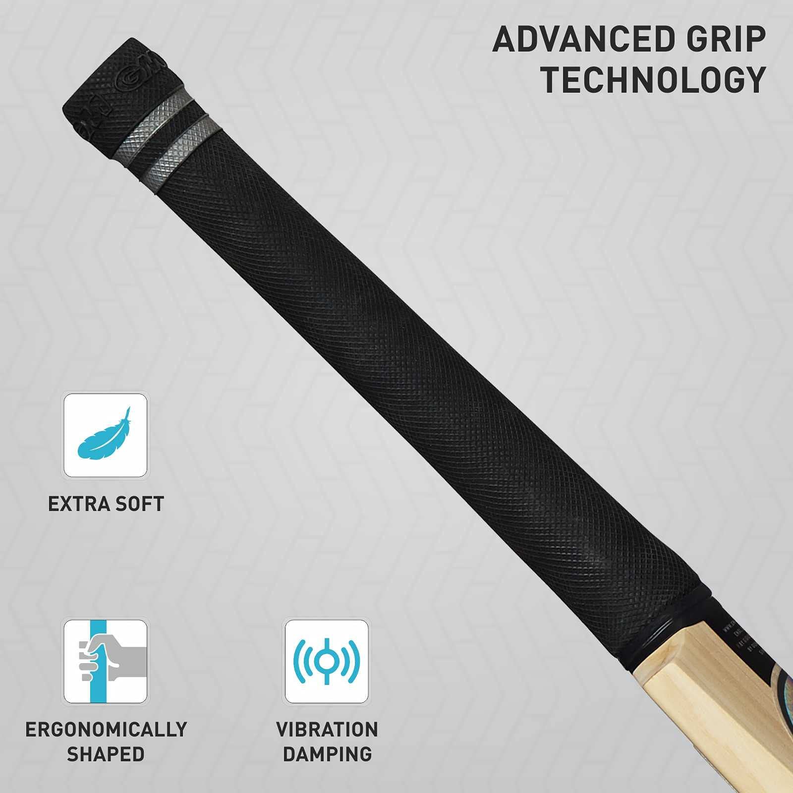 GM Chroma 707 English Willow Short Handle Cricket Bat Size-Mens, Wooden