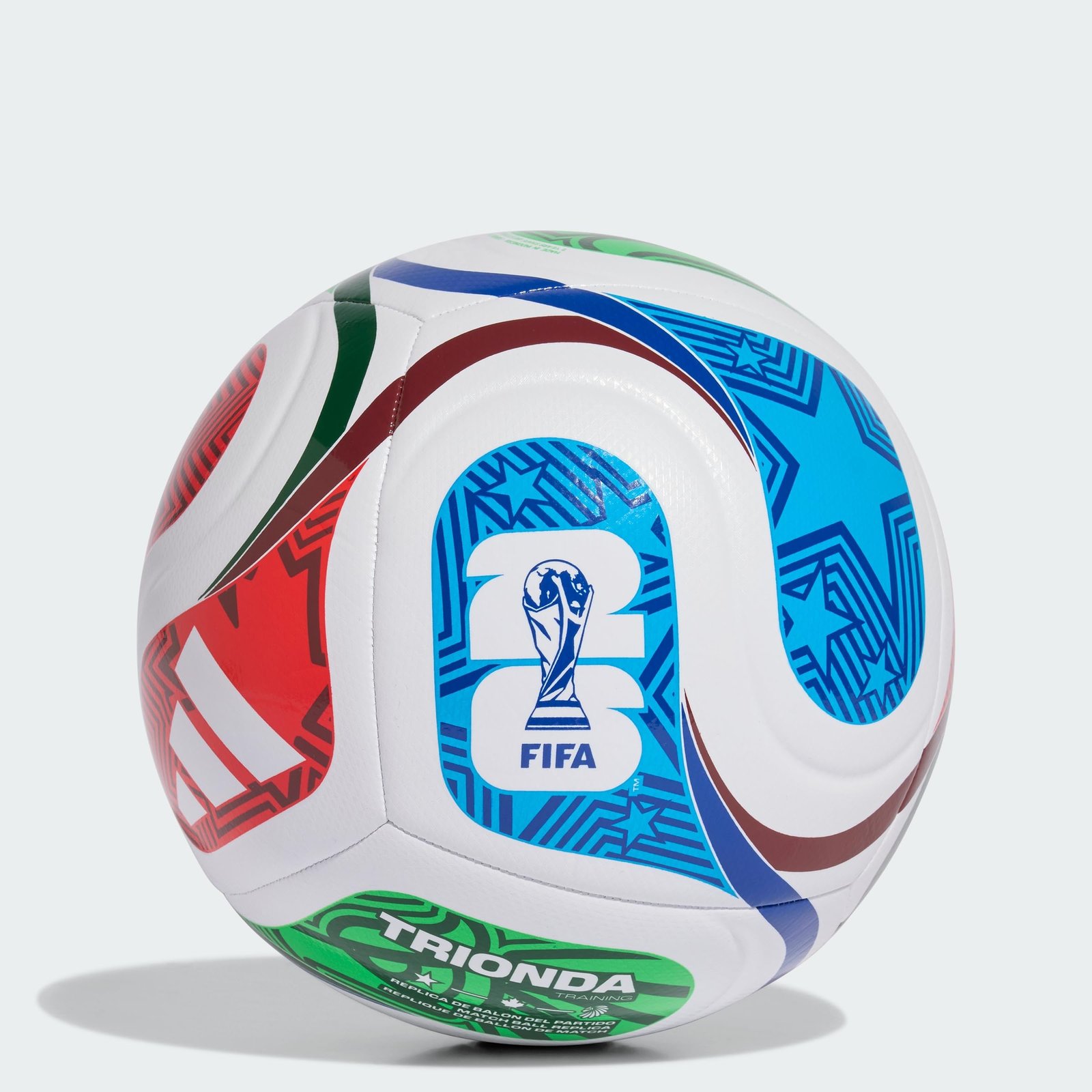 adidas FIFA World Cup 26 Trionda Unisex Football Training Ball White-5
