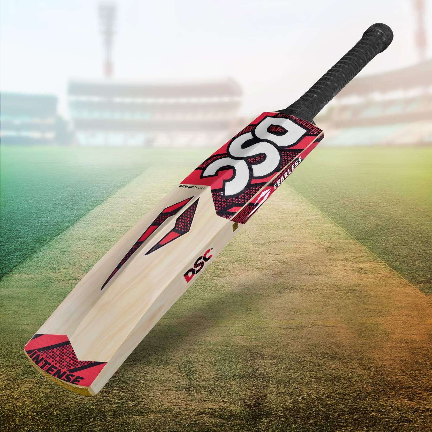 DSC Intense Clout Kashmir Willow Cricket Bat Short Handle Mens