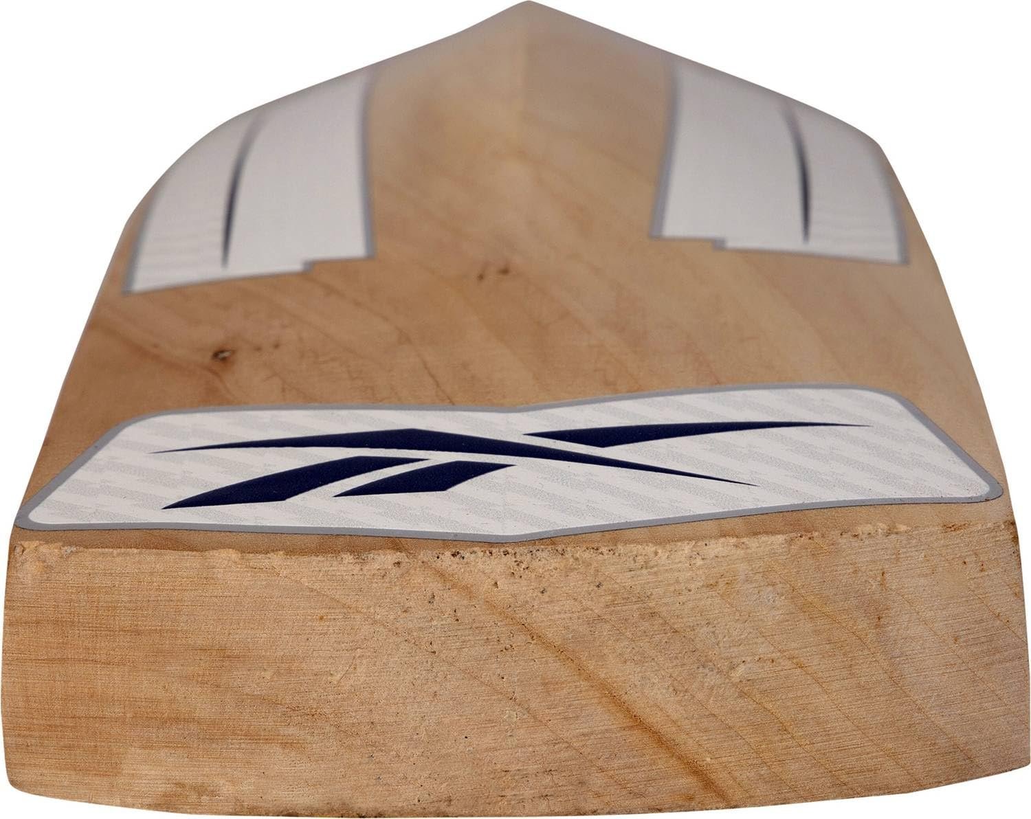 REEBOK Master Blaster (, Leather Ball Play) Kashmir Willow Cricket Bat for 15+ Yrs (1120 g) Bat Grip and Sticker May Vary Based on Availability