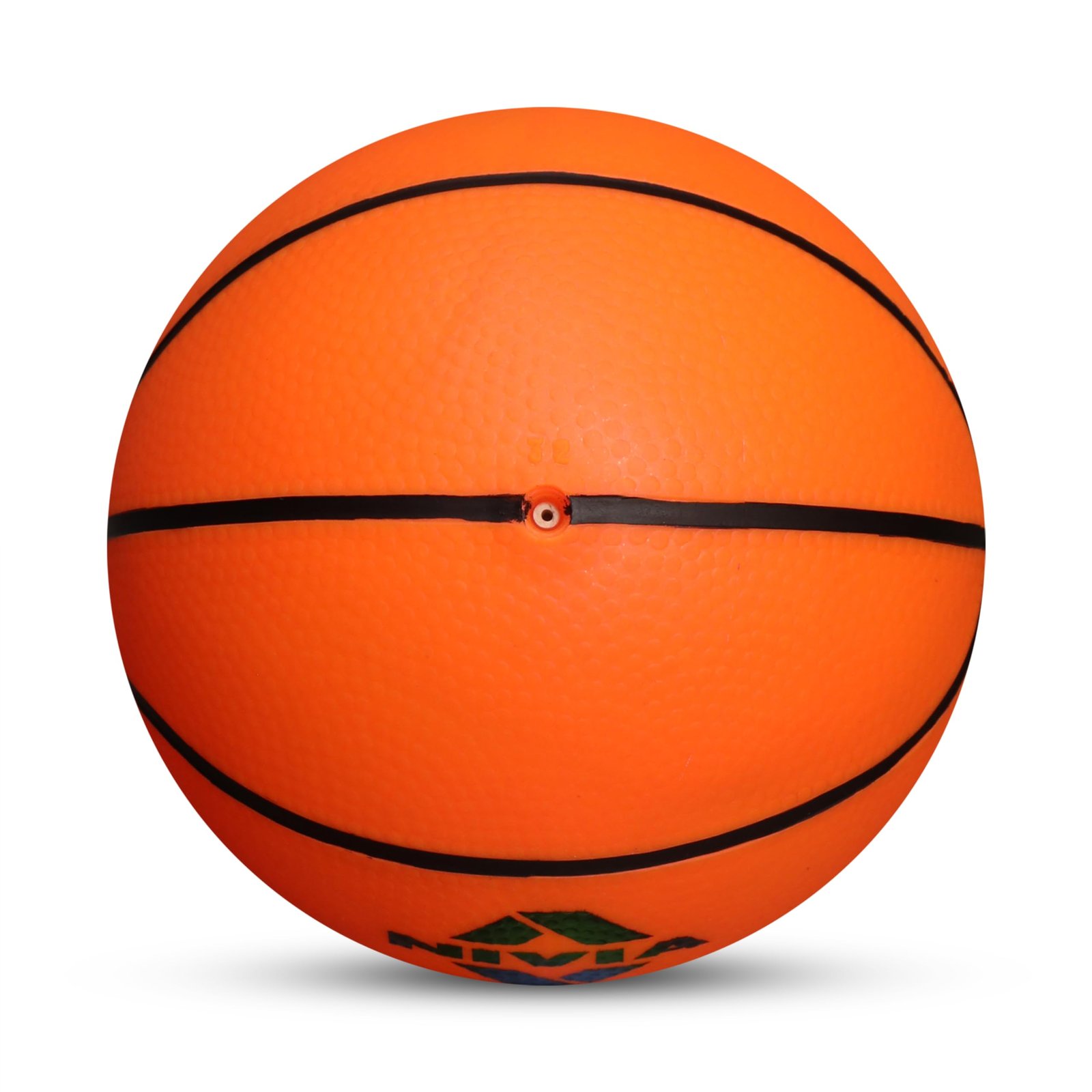 Nivia Home Play Mini Basketball for Kids, As per Basic Standard, Made for Beginners, Soft & Lightweight Toy Ball, Safe for Indoor Play (Orange)