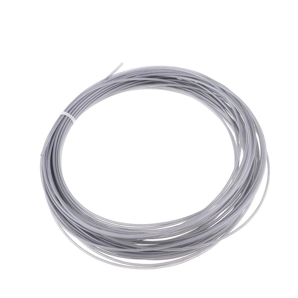 LOSA 12m Tennis Racket Racquet String High Elastic Thread Line Gray