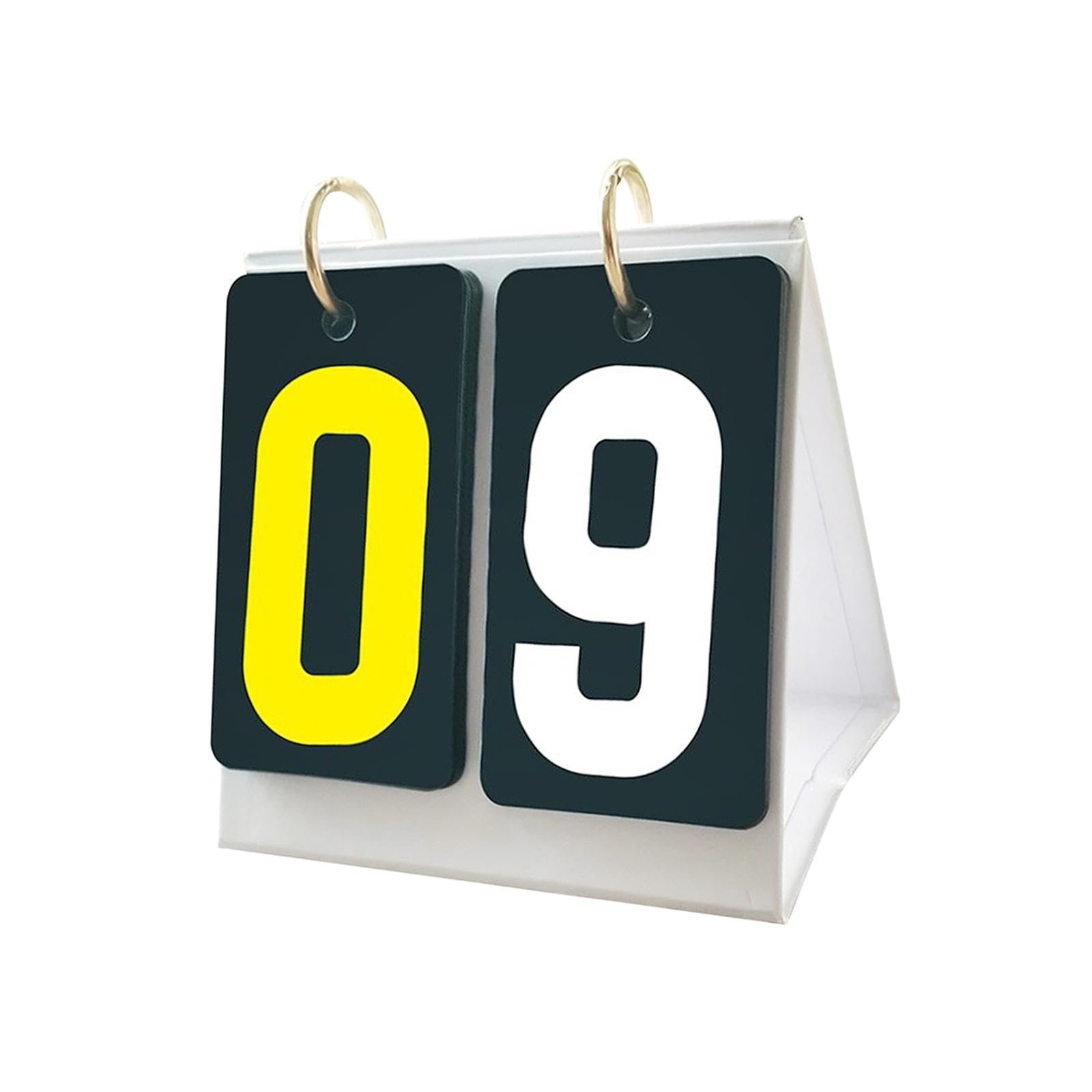 Tabletop Score Flipper 2 Digit Multi Sports Scoreboard for Tennis Team Games