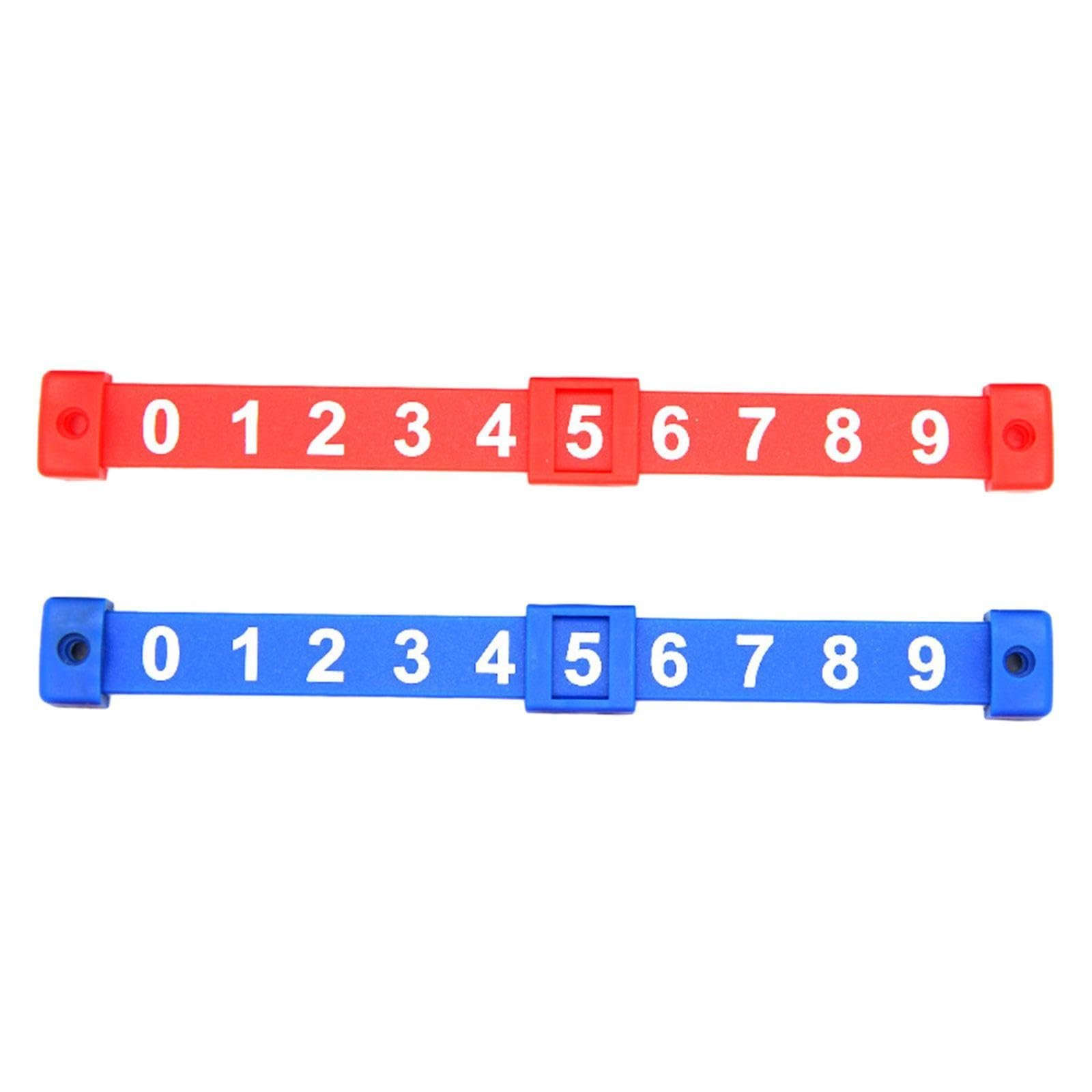 ® 2Pcs Foosball Score Counter Kids Foosball Counters Foosball Table Scoreboard Red and Blue