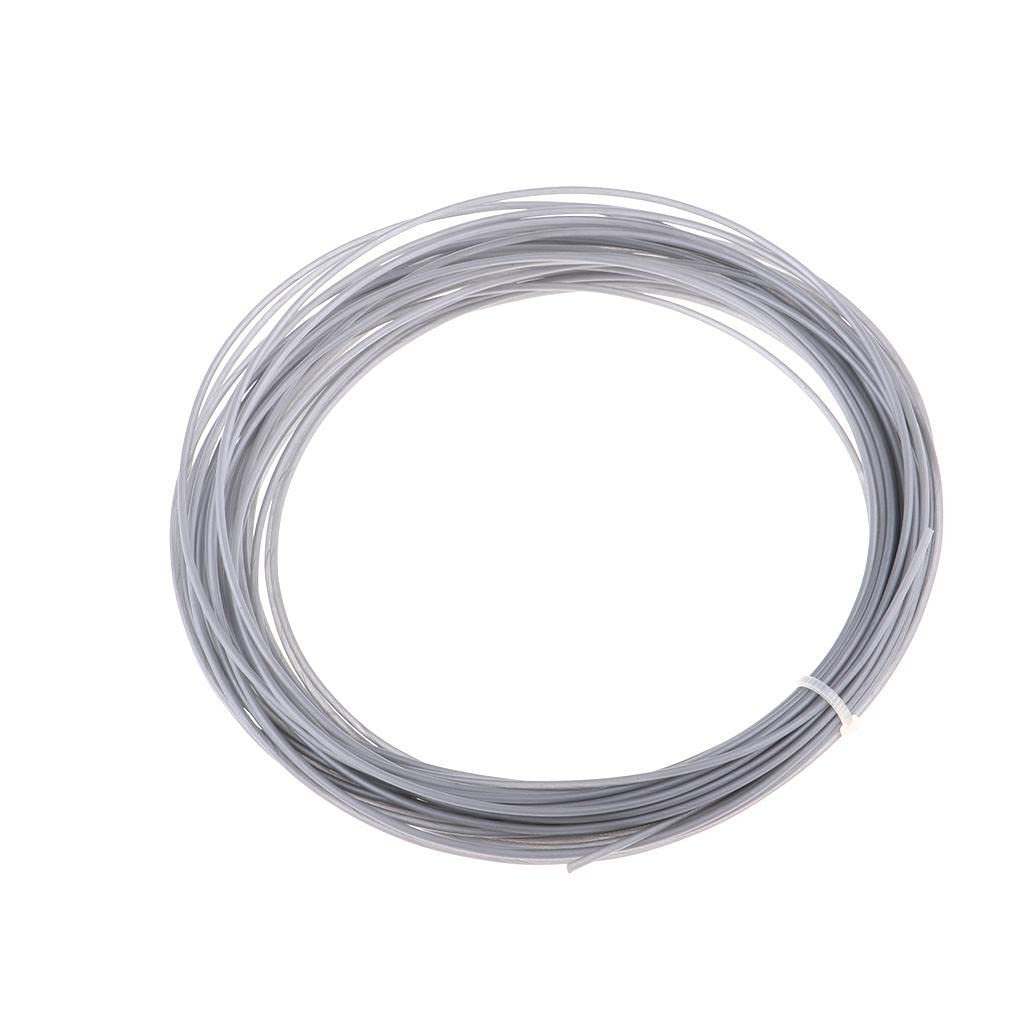 LOSA 12m Tennis Racket Racquet String High Elastic Thread Line Gray