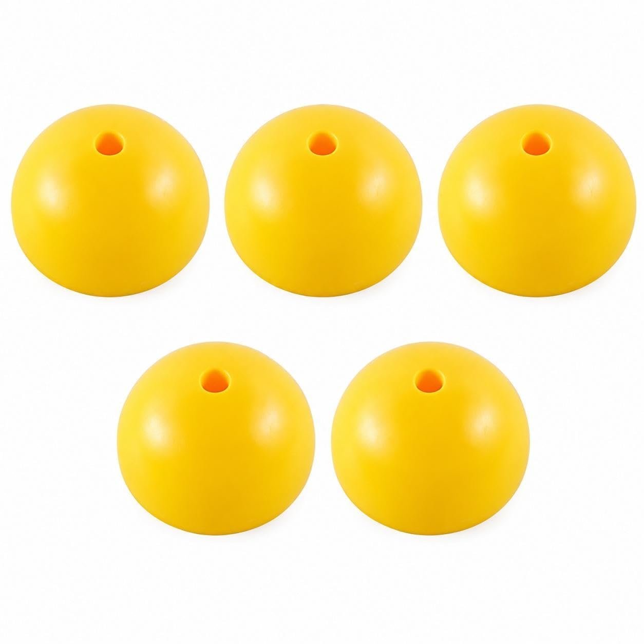Color Cones Set of 5, Red Training Cones, for Soccer Practice, Mini Cones, Durable Water Base 5 PC