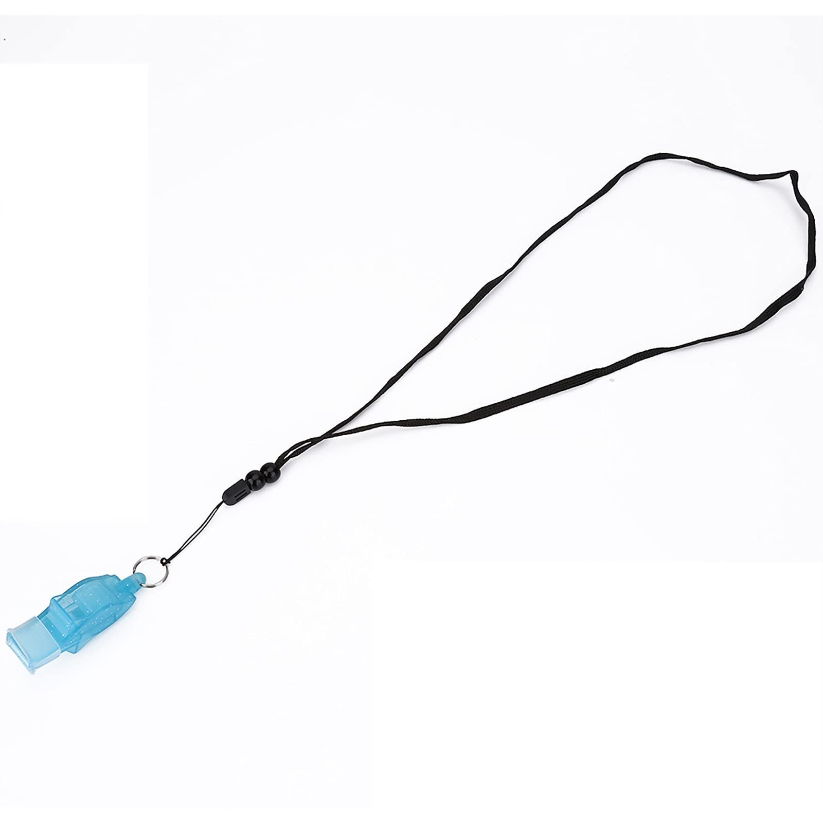 Dolphin Shape Design ABS Emergency Whistle, Survival Whistle, Basketball for Outdoor Survival Life-Saving PE Lesson(Aqua Blue)