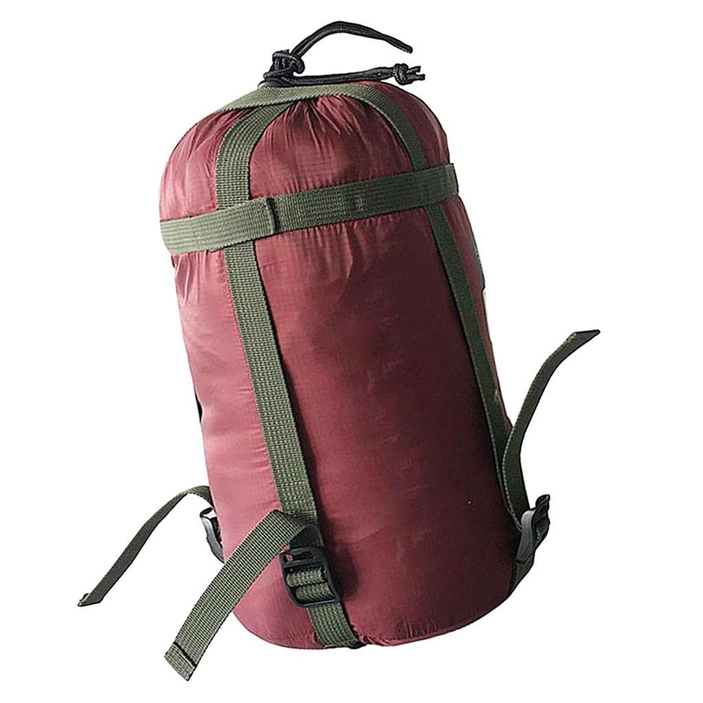 Compression Stuff Sack Outdoor Camping Sleeping Bag Storage Bags Wine Red Sporting Goods|| Outdoor Sports|| Camping & Hiking|| Tents & Canopies|| Tent & Canopy Accessories