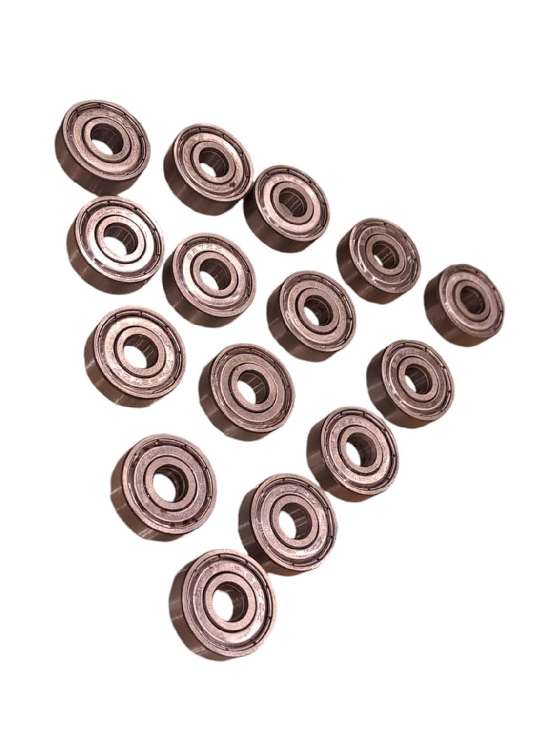 Poison Skate Wheels 8 Pieces with 16 pc Skates (627) Bearings – Durable PU Skates Wheel Replacement for Quad Skates, Inline Skates & Skateboard – Smooth Glide Shock Absorbing Skating Wheels