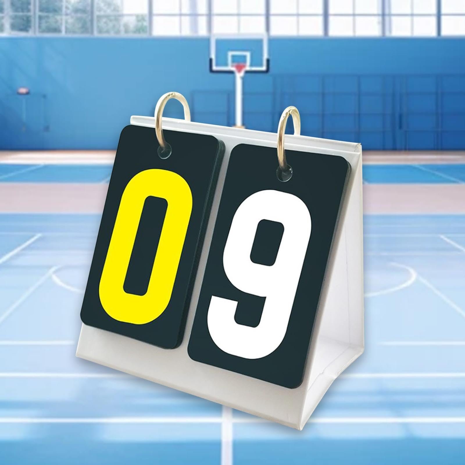 Tabletop Score Flipper 2 Digit Multi Sports Scoreboard for Tennis Team Games