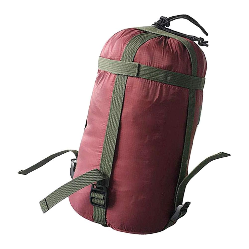 Compression Stuff Sack Outdoor Camping Sleeping Bag Storage Bags Wine Red Sporting Goods|| Outdoor Sports|| Camping & Hiking|| Tents & Canopies|| Tent & Canopy Accessories