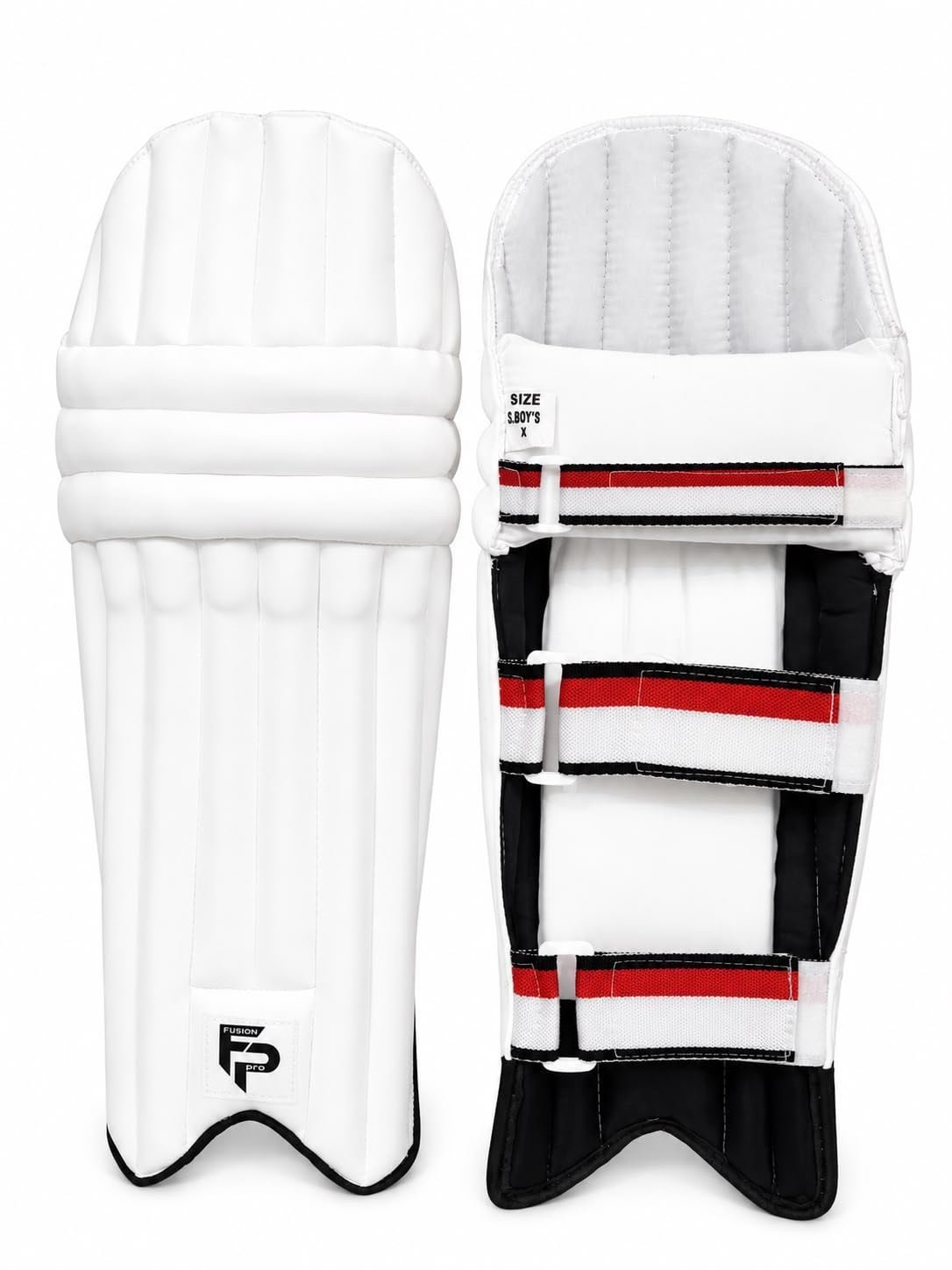 Boy Cricket Batting Legguard Pads for Boys Advanced Shock Absorption, High-Density Foam Padding, Adjustable Straps, (21 INCH)