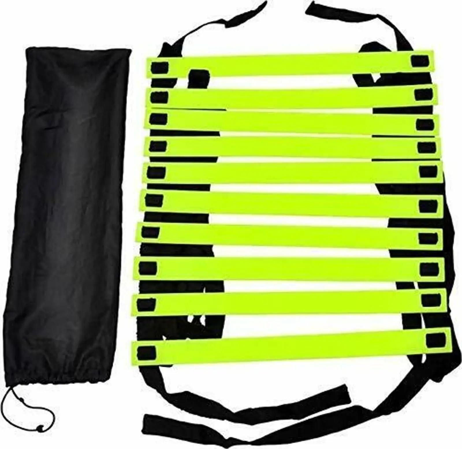 Sports & Fitness Junction Agility Training Kit for Football, Cricket, Exercise & Athletics | Speed Ladder, Cones & Hurdles Training Set