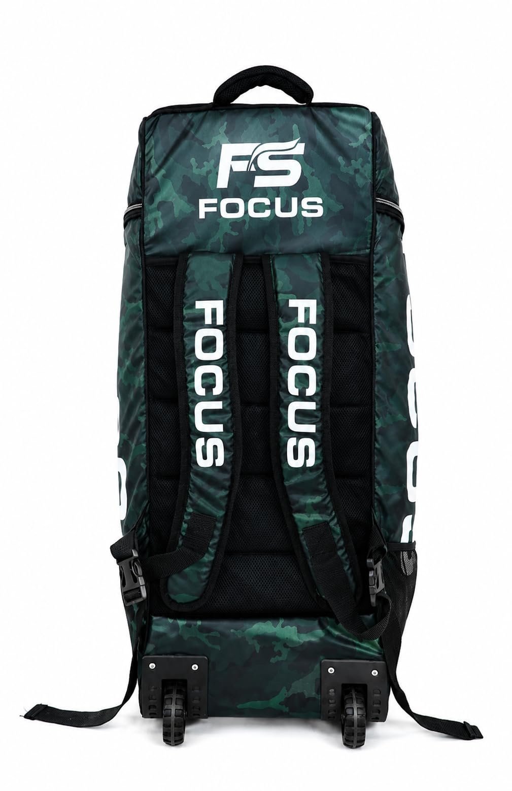 Focus Sports Xtreme 2.0 Cricket Kit Bag (Black - Green)