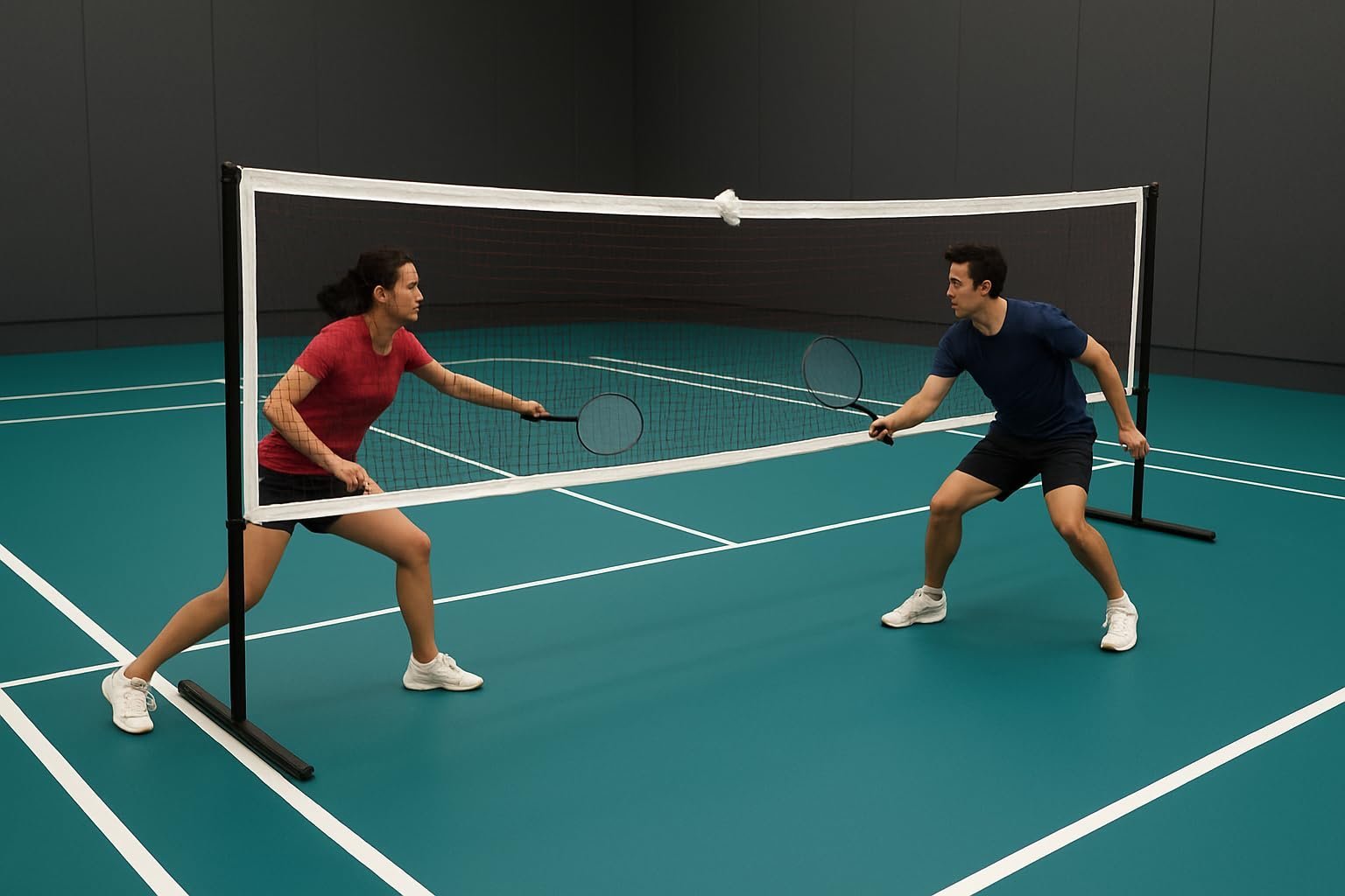 Durable Nylon Badminton Net for Indoor & Outdoor Play (Standard NET)