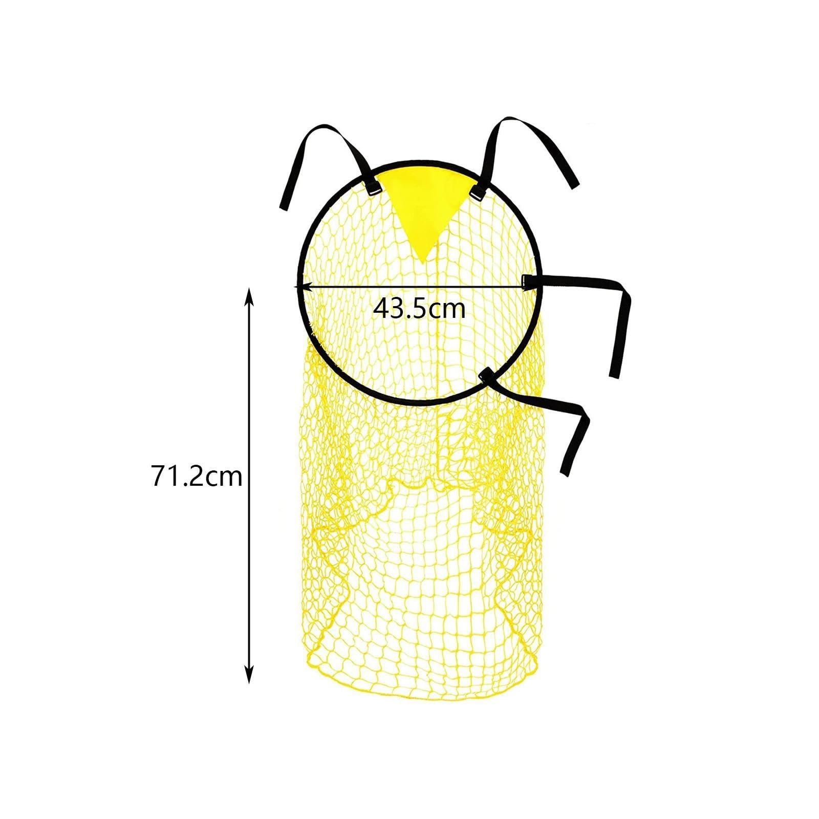 Generic Football Training Net Folding Polypropylene Beginners Soccer Goal Target Net 2 Pieces | Team Sports | Soccer | Goals & Nets