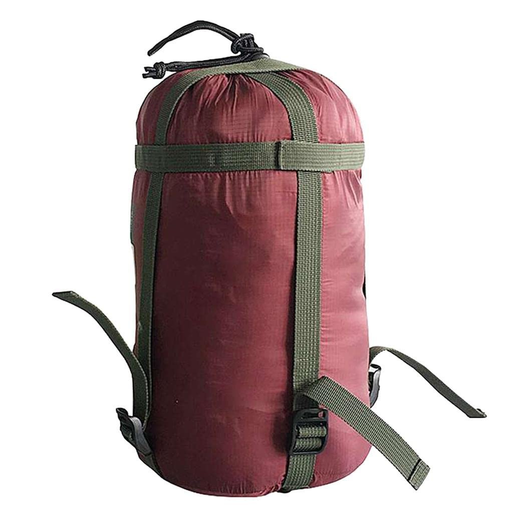 Compression Stuff Sack Outdoor Camping Sleeping Bag Storage Bags Wine Red Sporting Goods|| Outdoor Sports|| Camping & Hiking|| Tents & Canopies|| Tent & Canopy Accessories