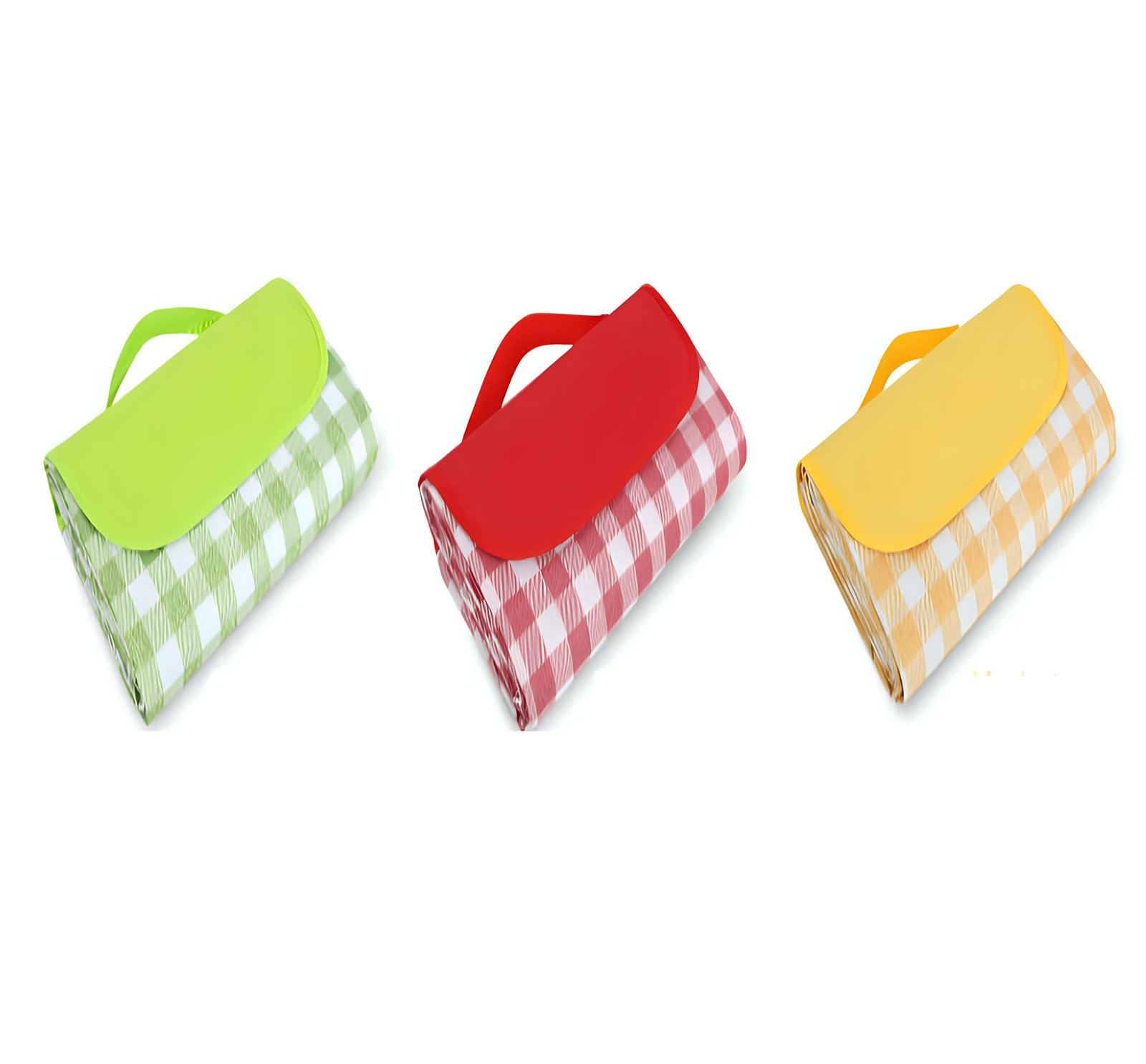 Picnic Blanket | Beach Picnic Mat for Indoor & Outdoor | Sandproof Waterproof Larger Mat for Camping, Travel, Hiking, Park, Foldable | Washable Checkered Picnic Blankets (Random Color)