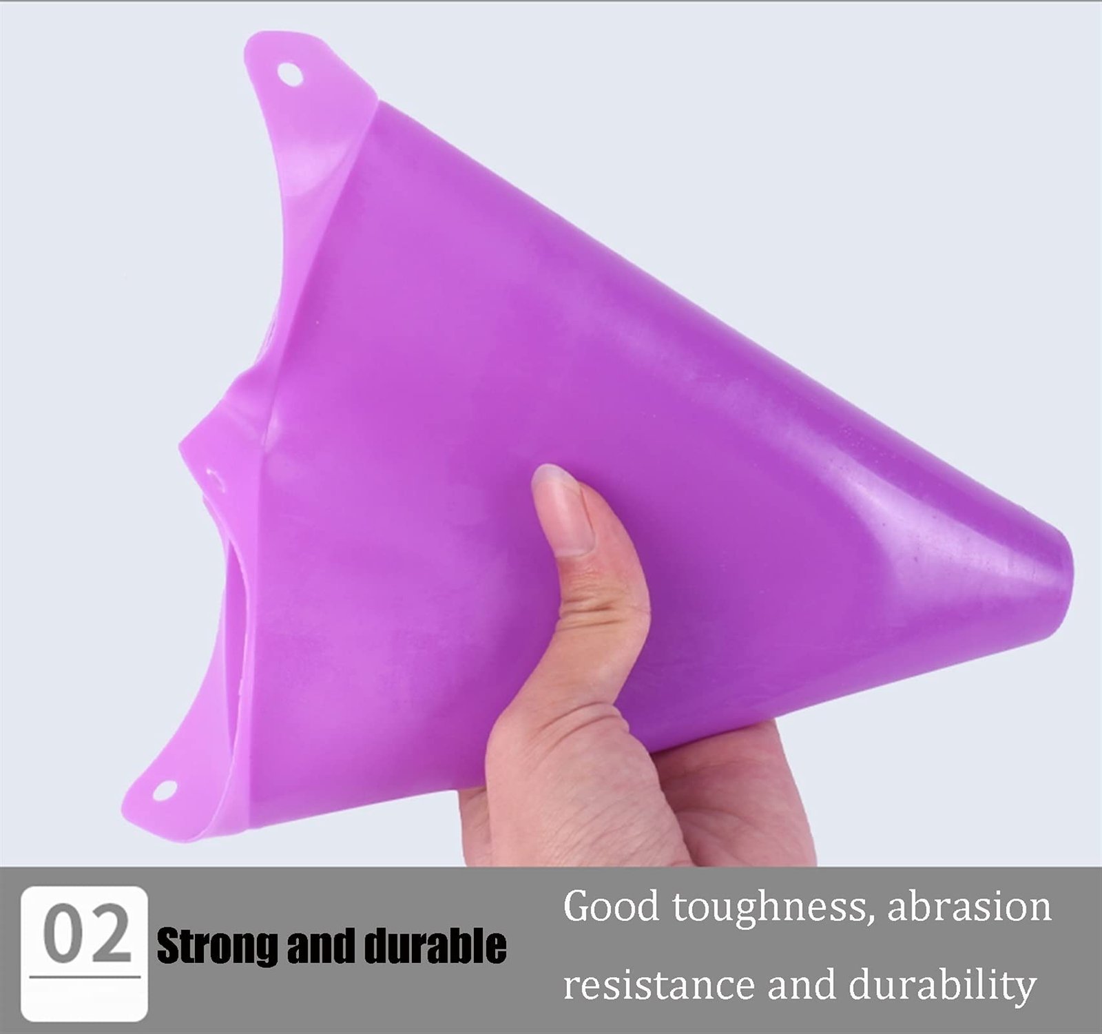Agility Training Cone 10 Pieces of Football Training Sports Cones, 18cm/7" Children Outdoor Indoor Obstacle Agility Cone (Size : 10pcs)