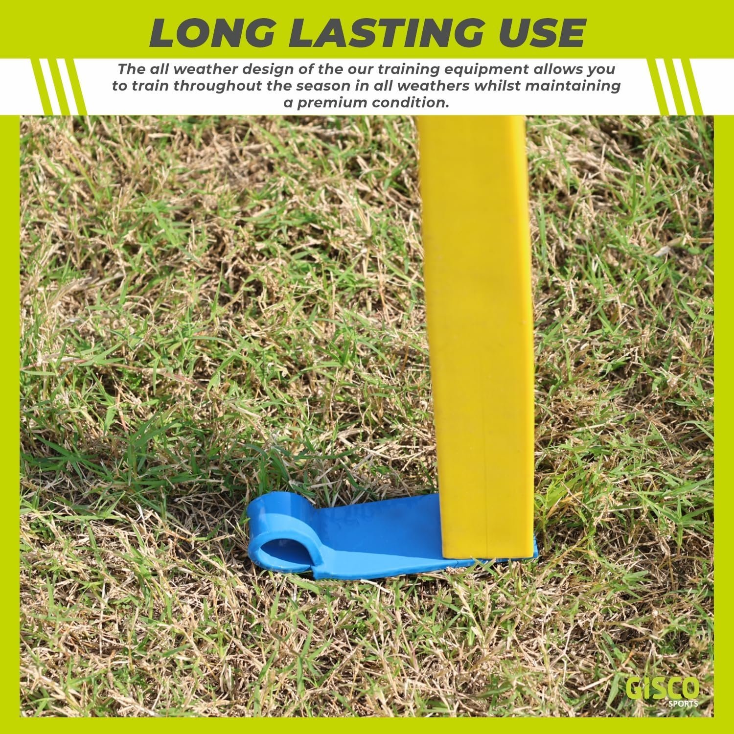 Cricket Flexi Stump | Flexible & Durable Wicket for Training | Portable Cricket Practice Equipment for Indoor & Outdoor Use (Single Flexi Stump)